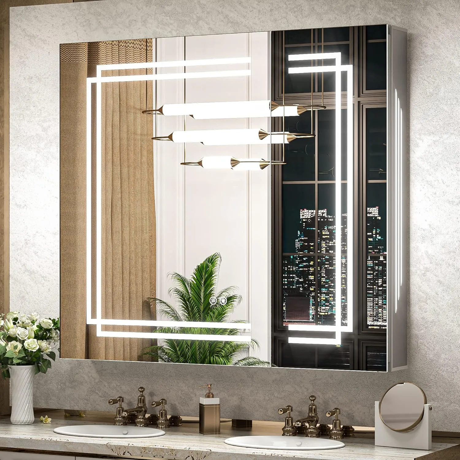 Medicine Cabinet Bathroom LED Vanity Mirror