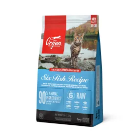 ORIJEN Six Fish Biologically Appropriate Dry Cat Food 3.17kg