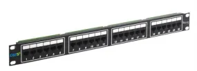 Patch Panel- Cat 5e- 24-port- 1 Rms