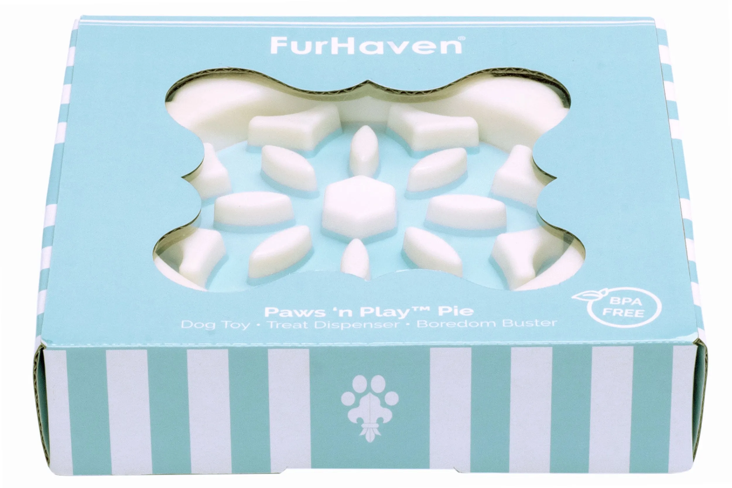 Paws N' Play Pie Slow Feeder Dog Toy