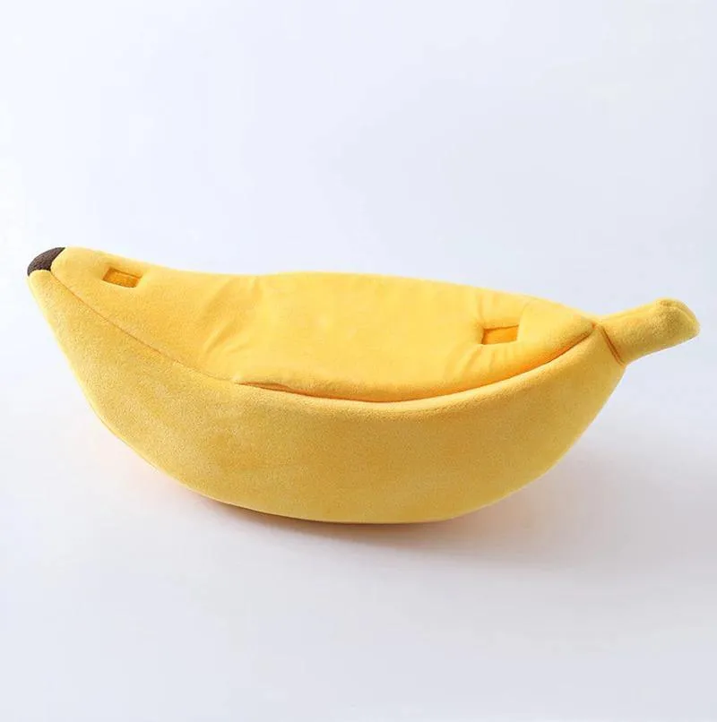 Peeled Banana Cat Bed