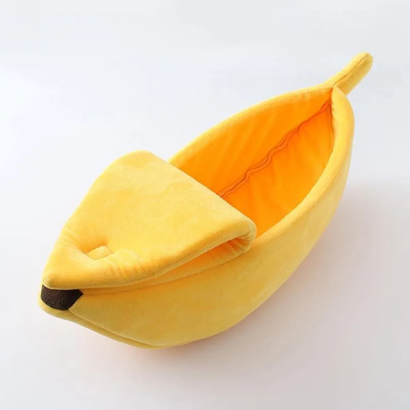 Peeled Banana Cat Bed