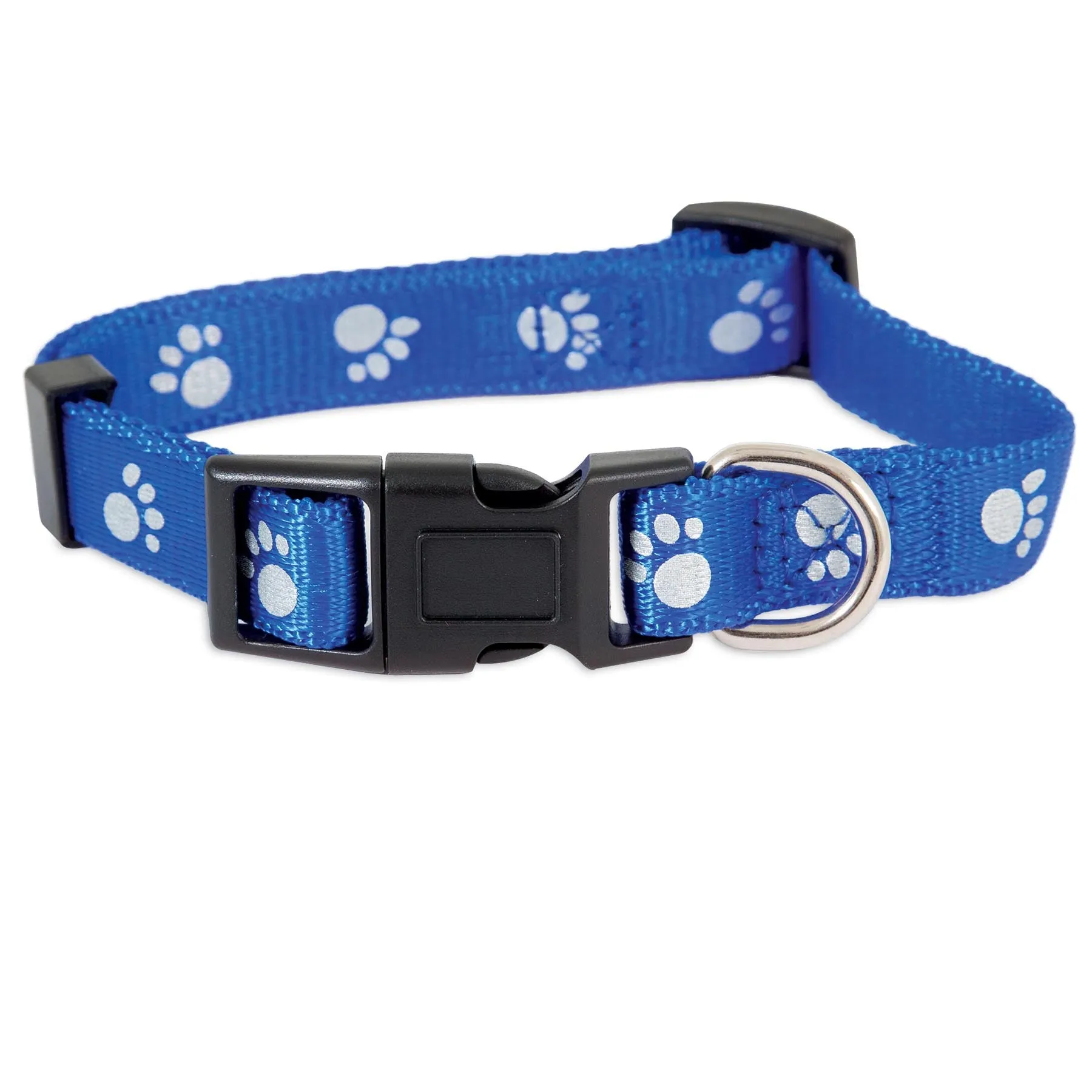 Petmate Reflective Paw Adjustable Dog Collar