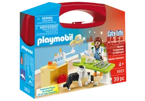 Playmobil City Life: Vet Visit Carry Case