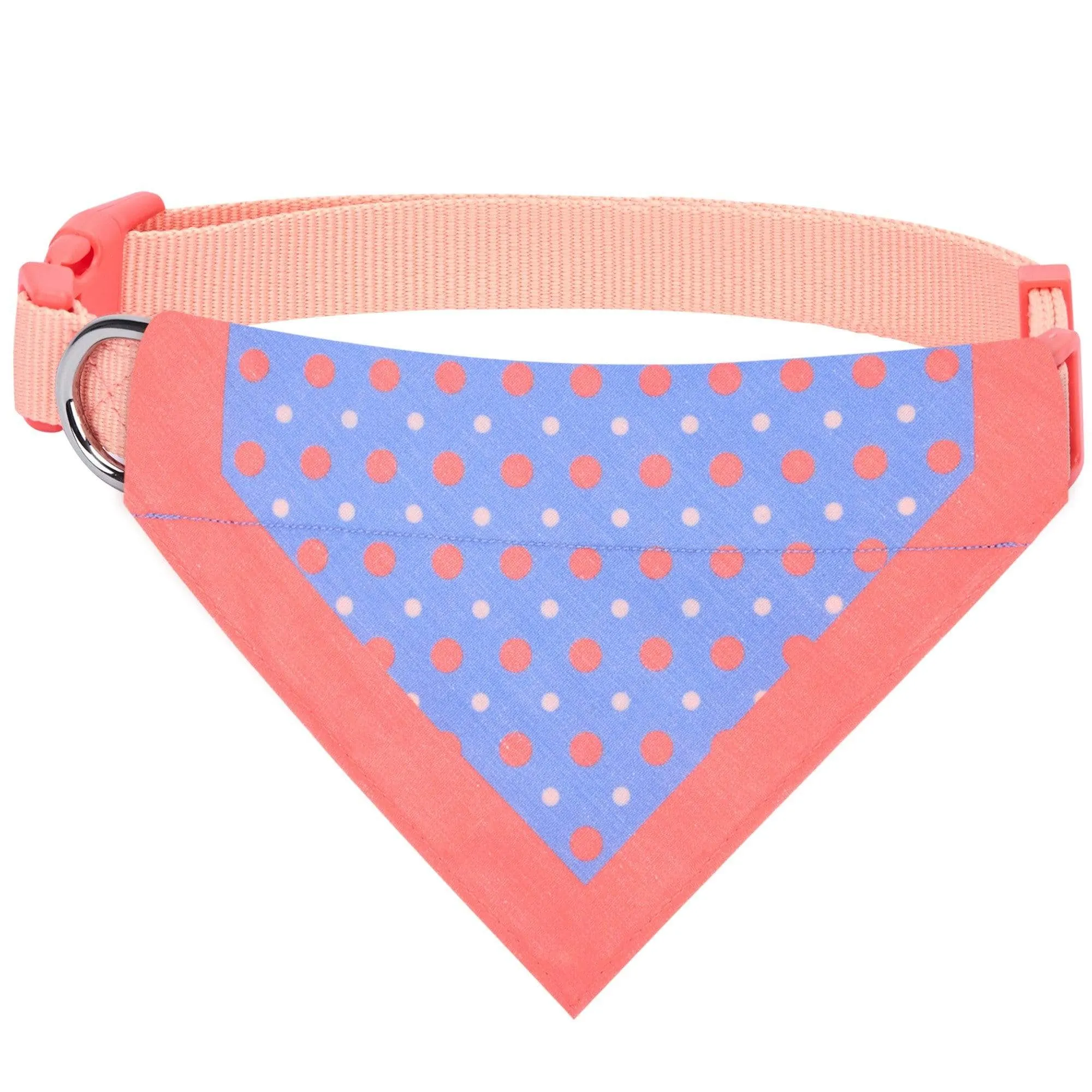 Polka Dot Bandana Dog Collar