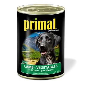 Primal Dog - Lamb & Vegetables