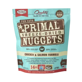 Primal Nuggets Chicken & Salmon Formula Freeze-Dried Cat Food