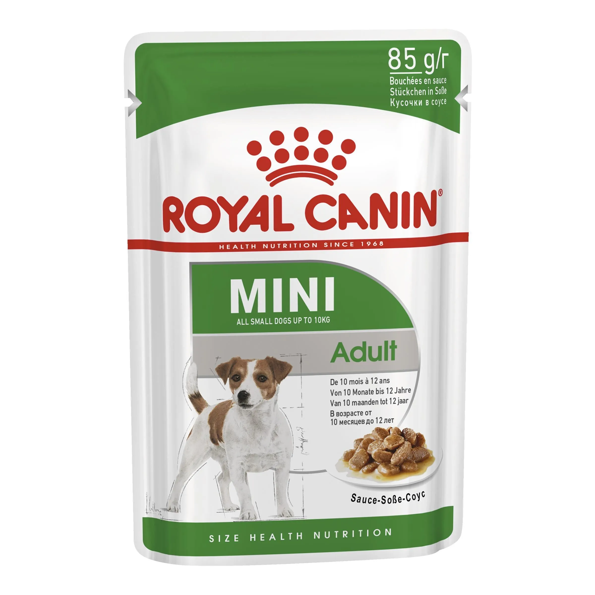 Royal Canin Dog Mini Adult Wet Food Pouch 85g