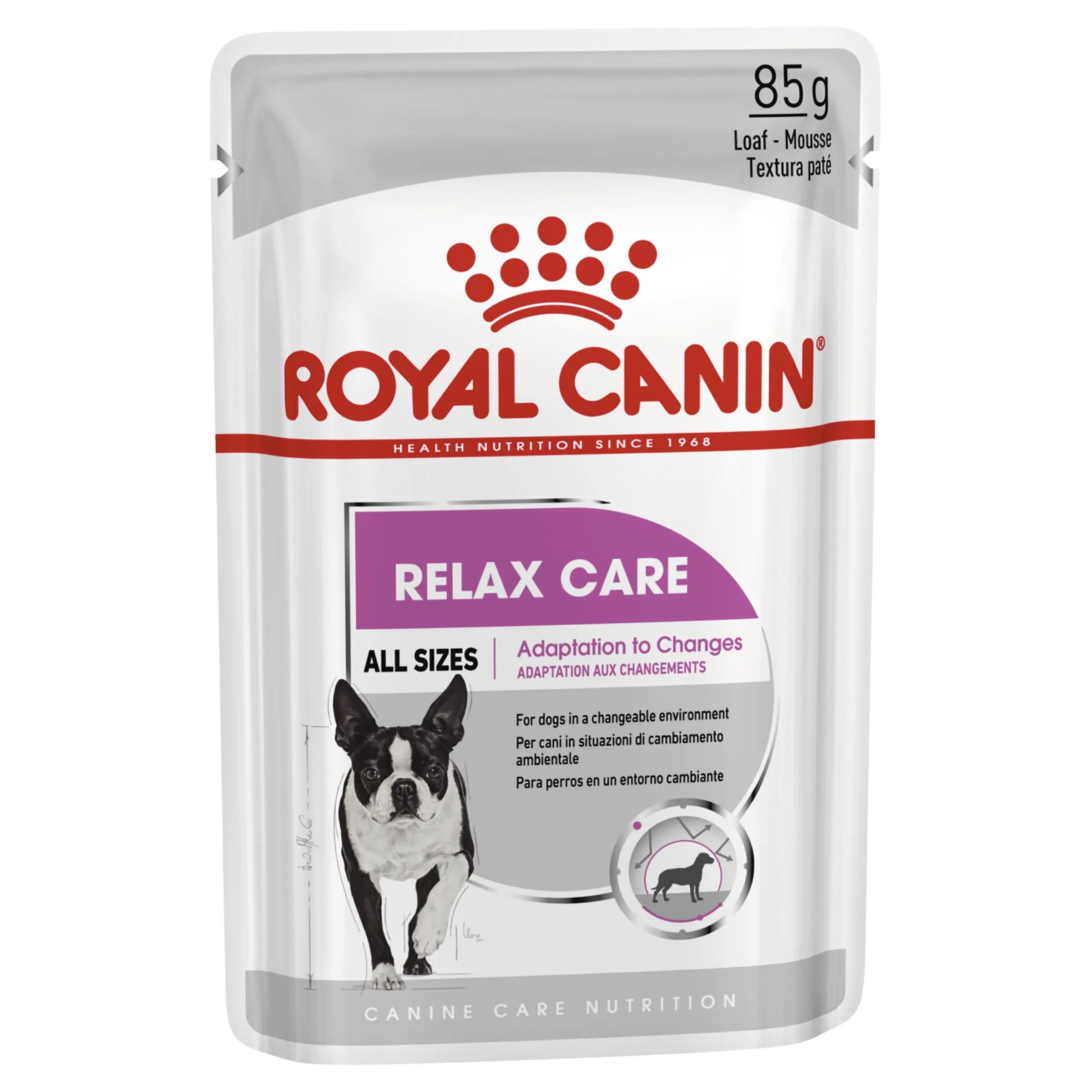 Royal Canin Dog Relax Care Loaf Wet Food Pouch 85g