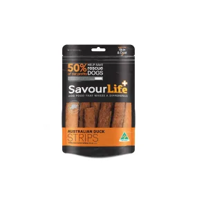 SavourLife Australian Duck Strips Dog Treats 150g