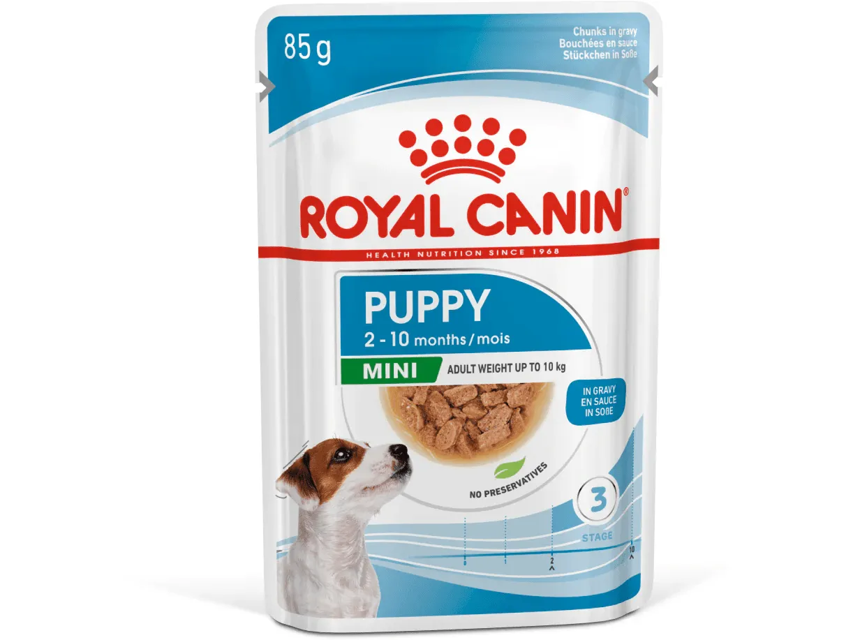 Size Health Nutrition Mini Puppy -Pouches 85G