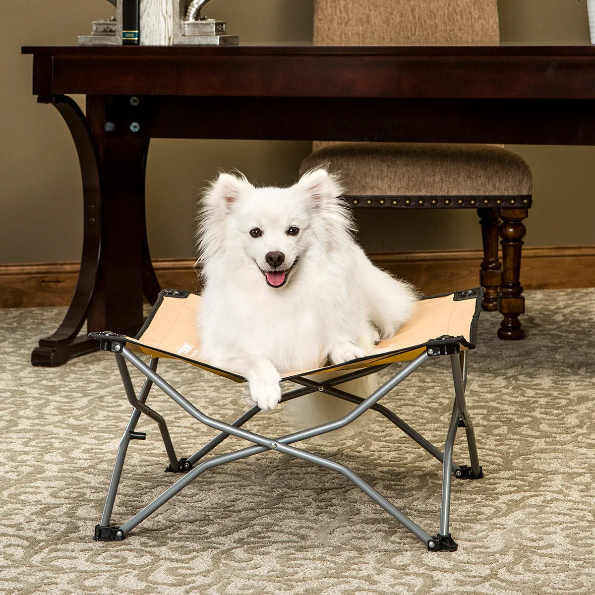 Small Portable Pup Pet Bed - Tan