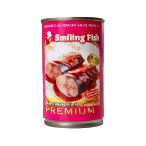 SMILING FISH Mackerel In Tomato Sauce 155g - Twin Pack