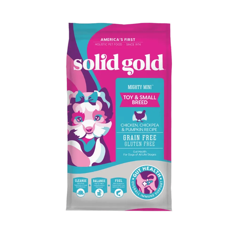 Solid Gold Mighty Mini Dog Food Chicken 11 lb