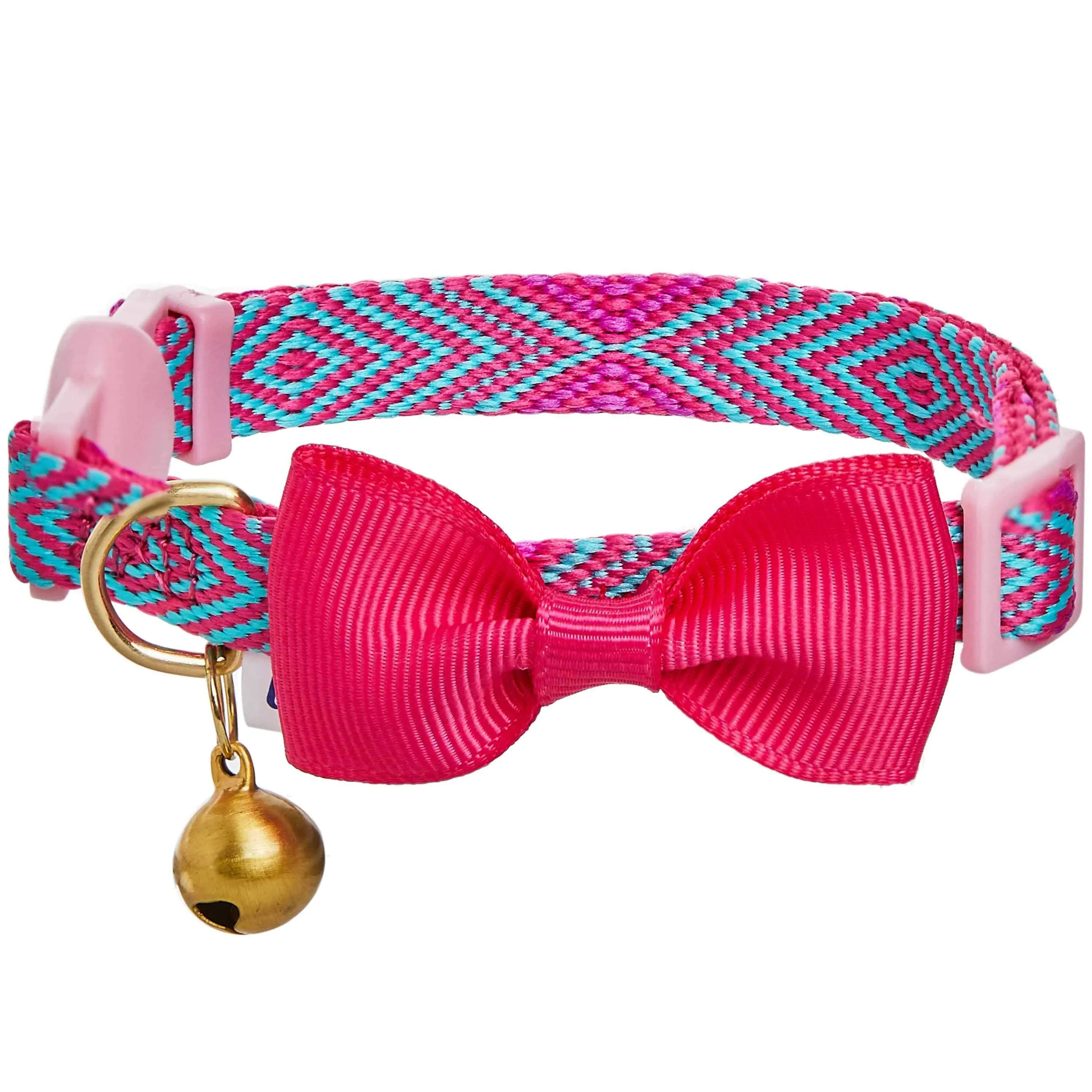 Southwestern Tribal Lozenges Cat Collar