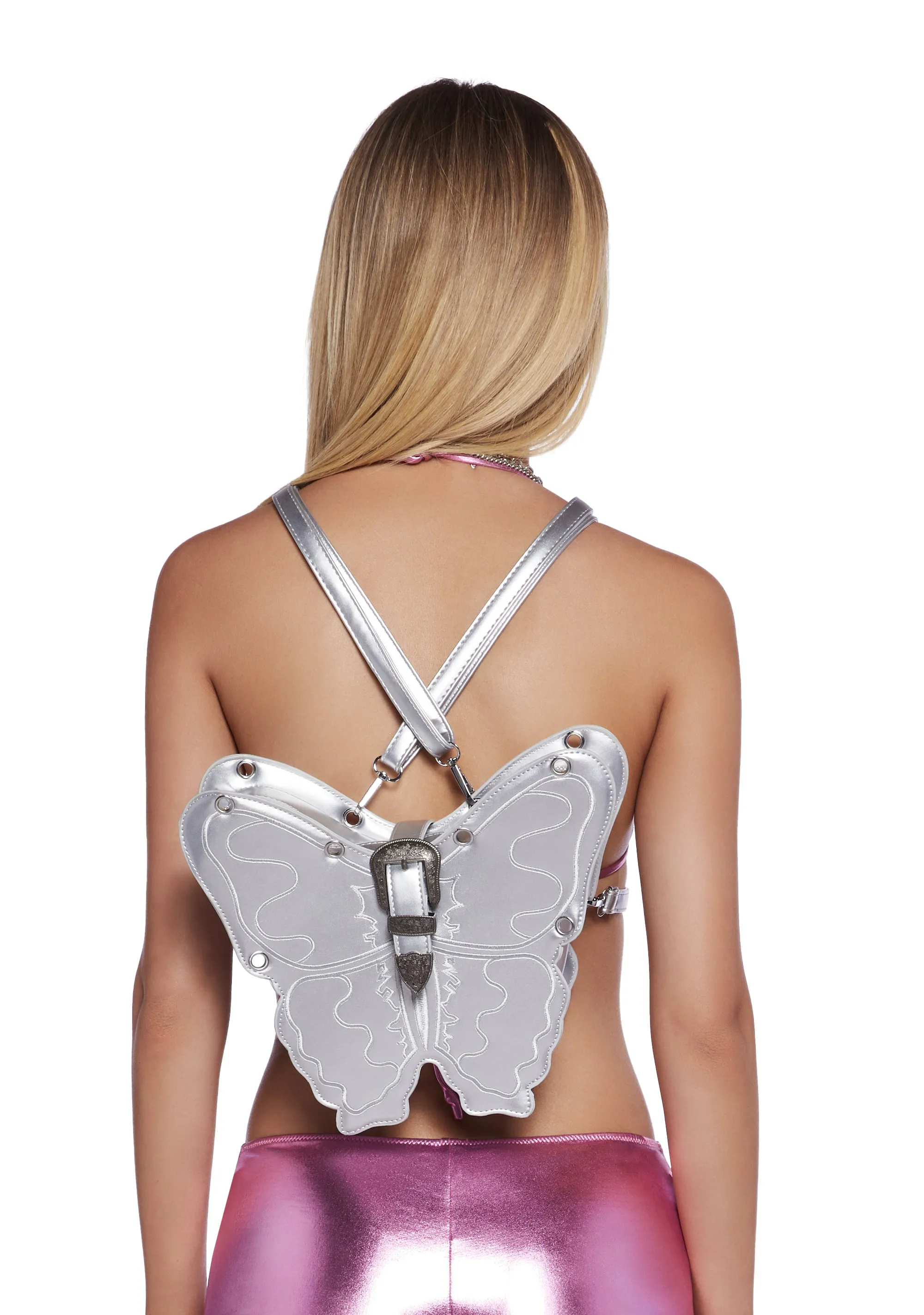 Steel Wings Butterfly Backpack