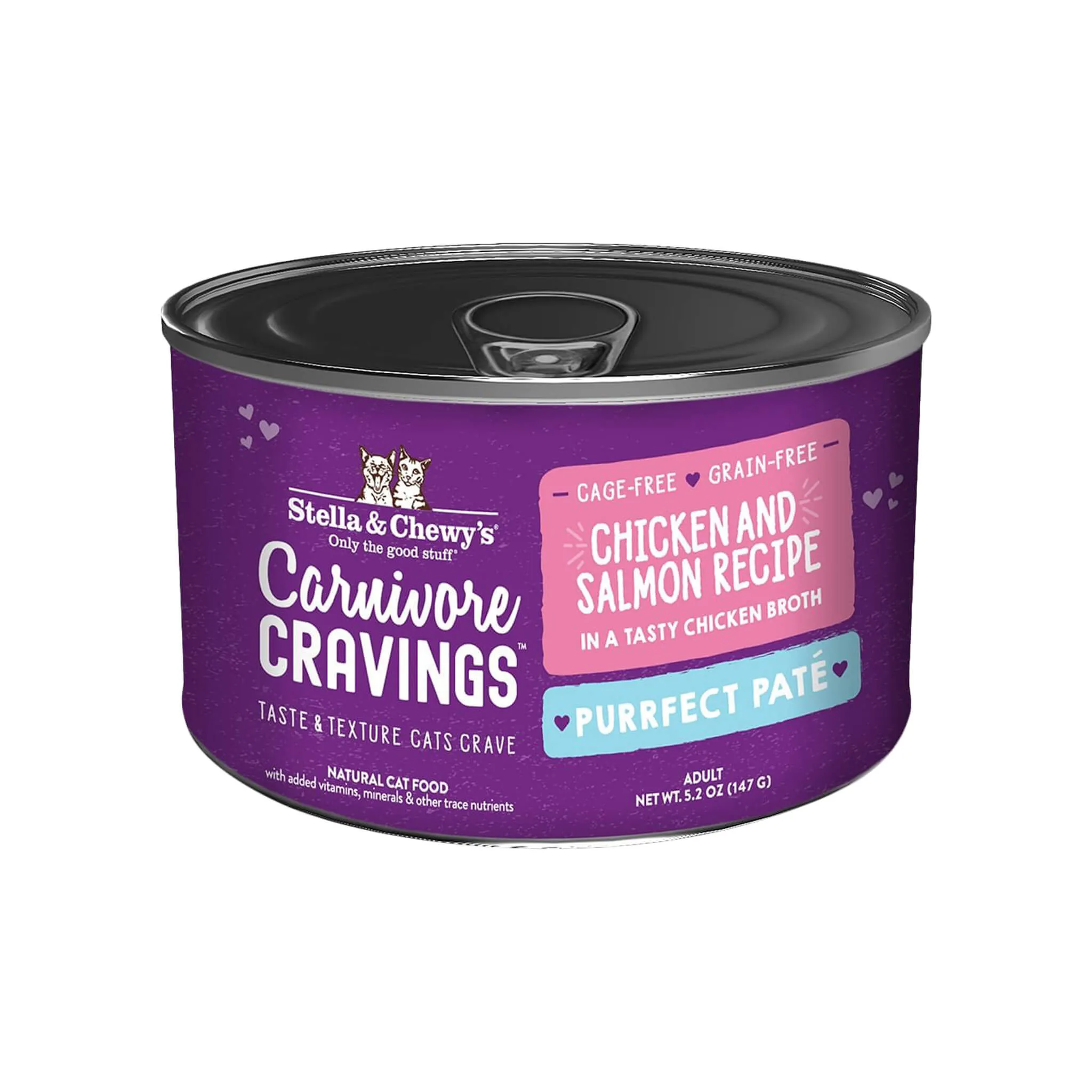 Stella & Chewy's Carnivore Cravings Purrfect Pate Chicken & Salmon Wet Cat Food