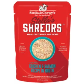 Stella & Chewy's Shredrs Chicken & Salmon Dog Food 2.8 oz