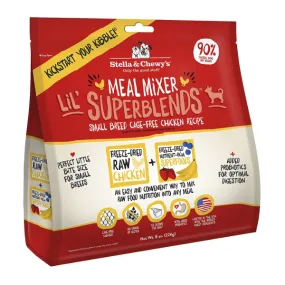 Stella & Chewy's SuperBlends Cage-Free Chicken Recipe Meal Mixers Freeze-Dried Dog Food