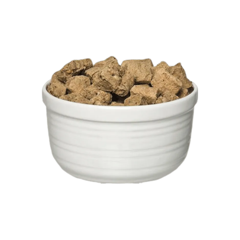 Steve's Real Food Freeze-Dried Raw Dog and Cat Food Nuggets Pork, 1.25 lbs