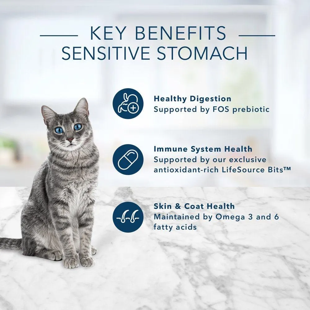 Tastefuls Sensitive Stomach Dry Cat Food 10 Lb