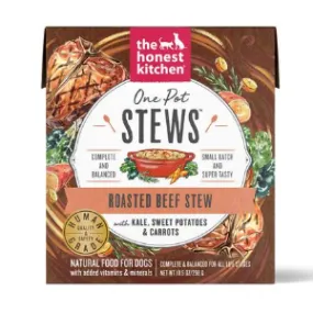 The Honest Kitchen One Pot Stews Roasted Beef Stew Wet Dog Food, 10.5-oz