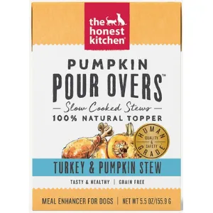 The Honest Kitchen Pumpkin Pour Overs Turkey & Pumpkin Stew 5.5 oz