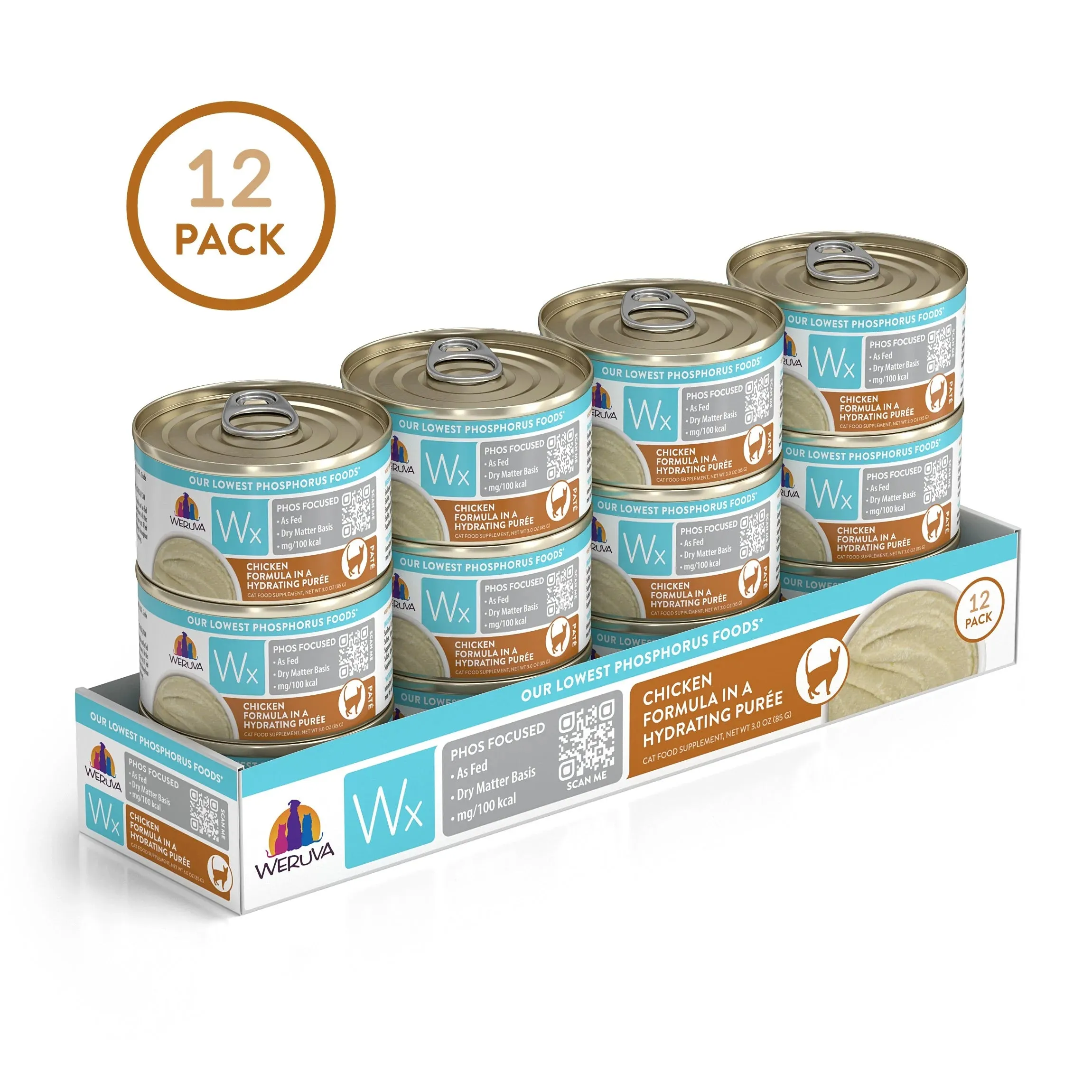 Weruva  Wx Phos Focused  Chicken Formula Chicken in a Hydrating Purée