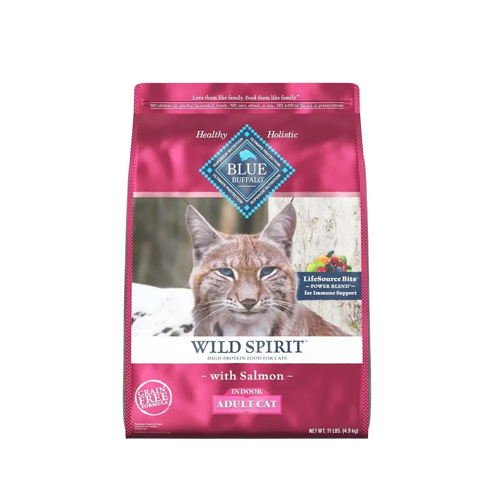 WILD Spirit Indoor Adult Salmon Recipe Cat Dry Food