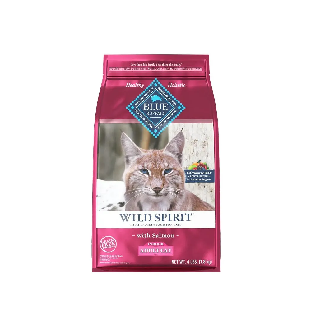 WILD Spirit Indoor Adult Salmon Recipe Cat Dry Food