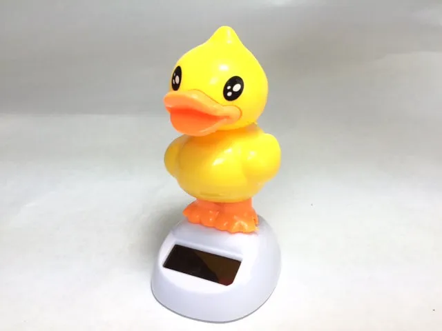 X 72130 YELLOW DUCK SOLAR DANCING TOY-DISCONTINUED