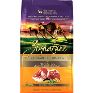 Zignature Kangaroo Limited Ingredient Formula Dry Dog Food