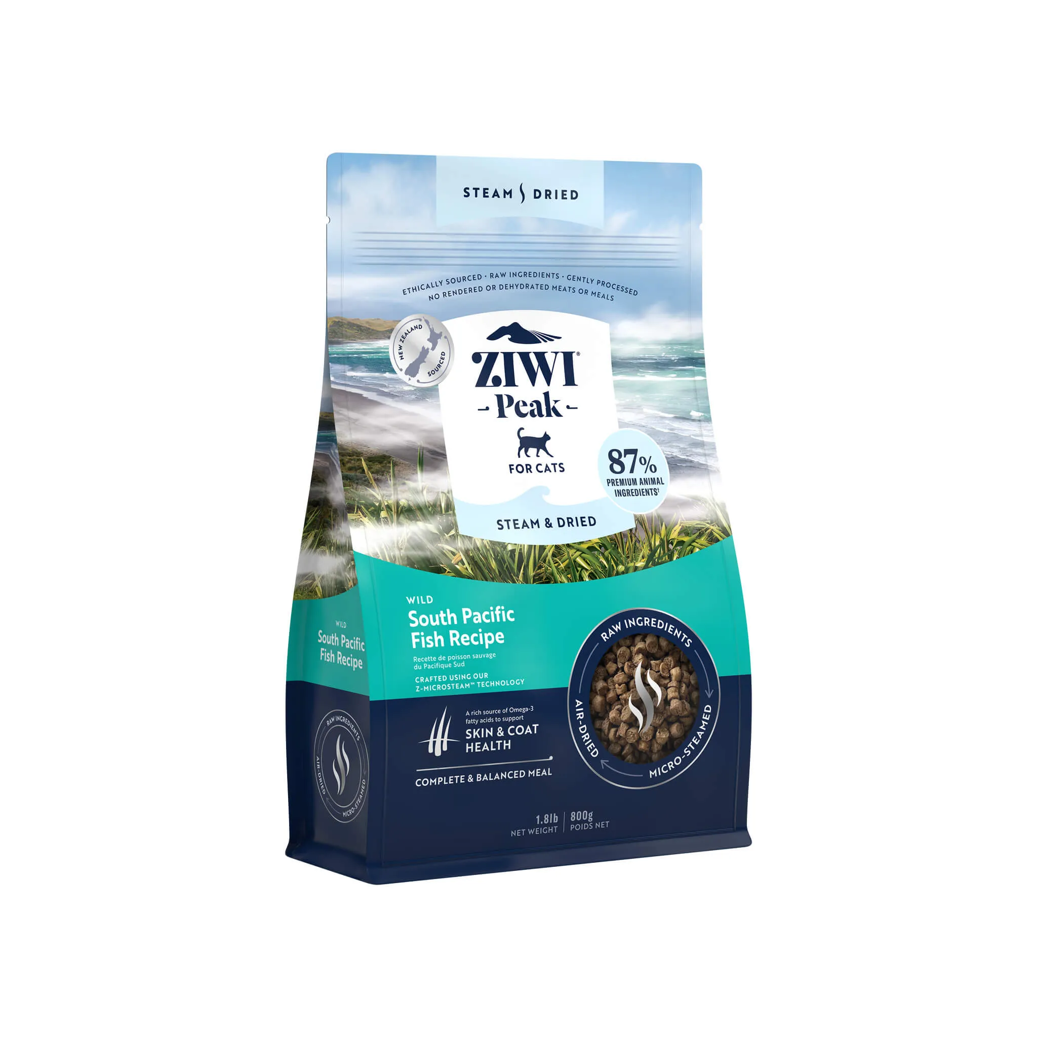 ZiwiPeak Steam & Dried Cat Food