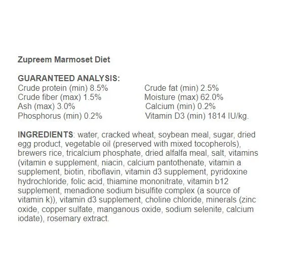 ZuPreem Marmoset Diet 14.5 oz. Can